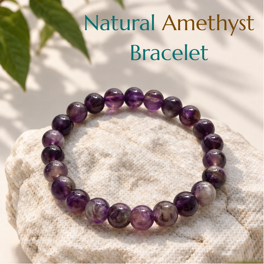 Natural Amethyst Bracelet