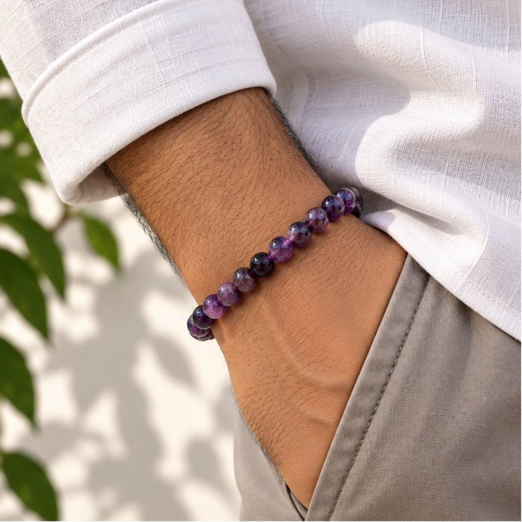 Natural Amethyst Bracelet