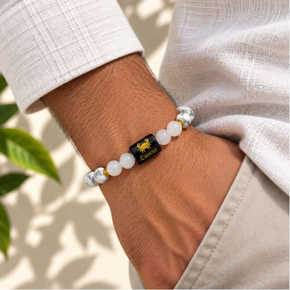 Cancer (कर्क राशि) Crystal Bracelet