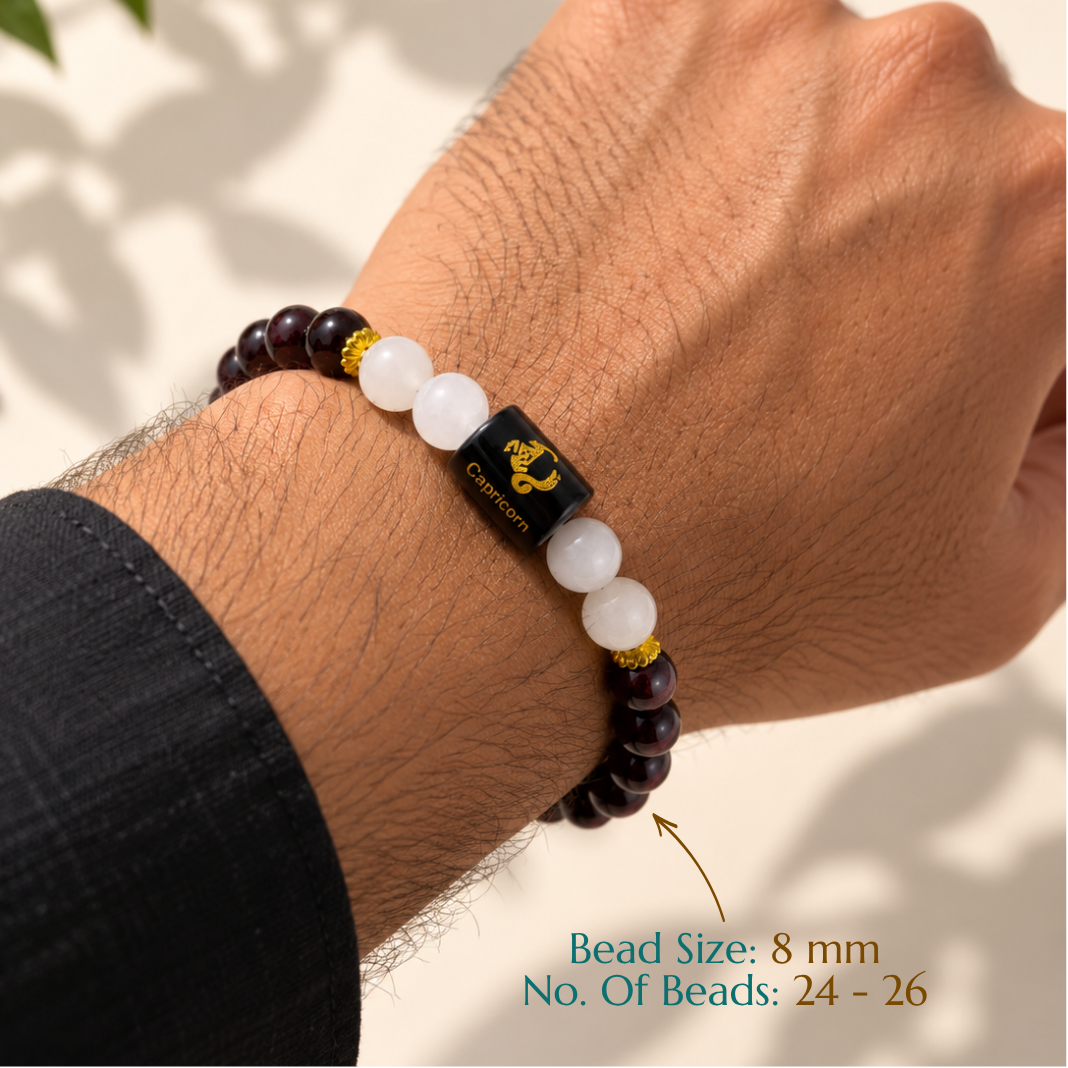 Capricorn (मकर राशि) Zodiac Bracelet