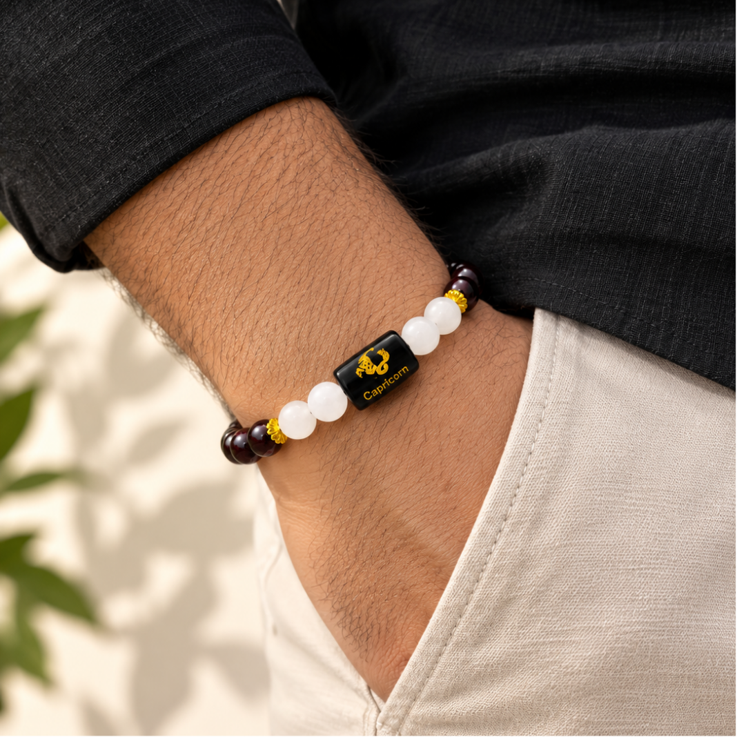 Capricorn (मकर राशि) Zodiac Bracelet
