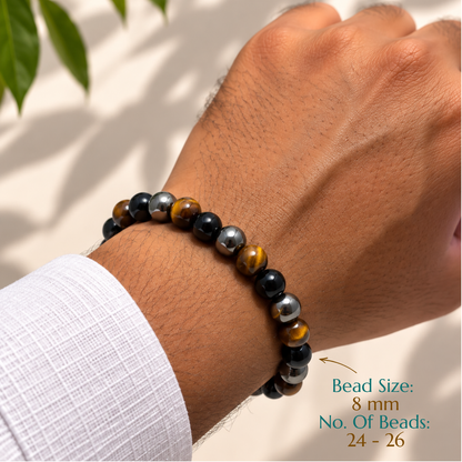 Natural Triple Protection Bracelet