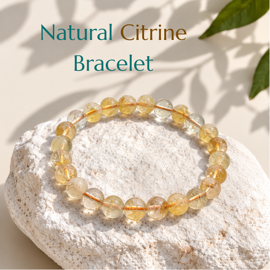 Natural Citrine Bracelet