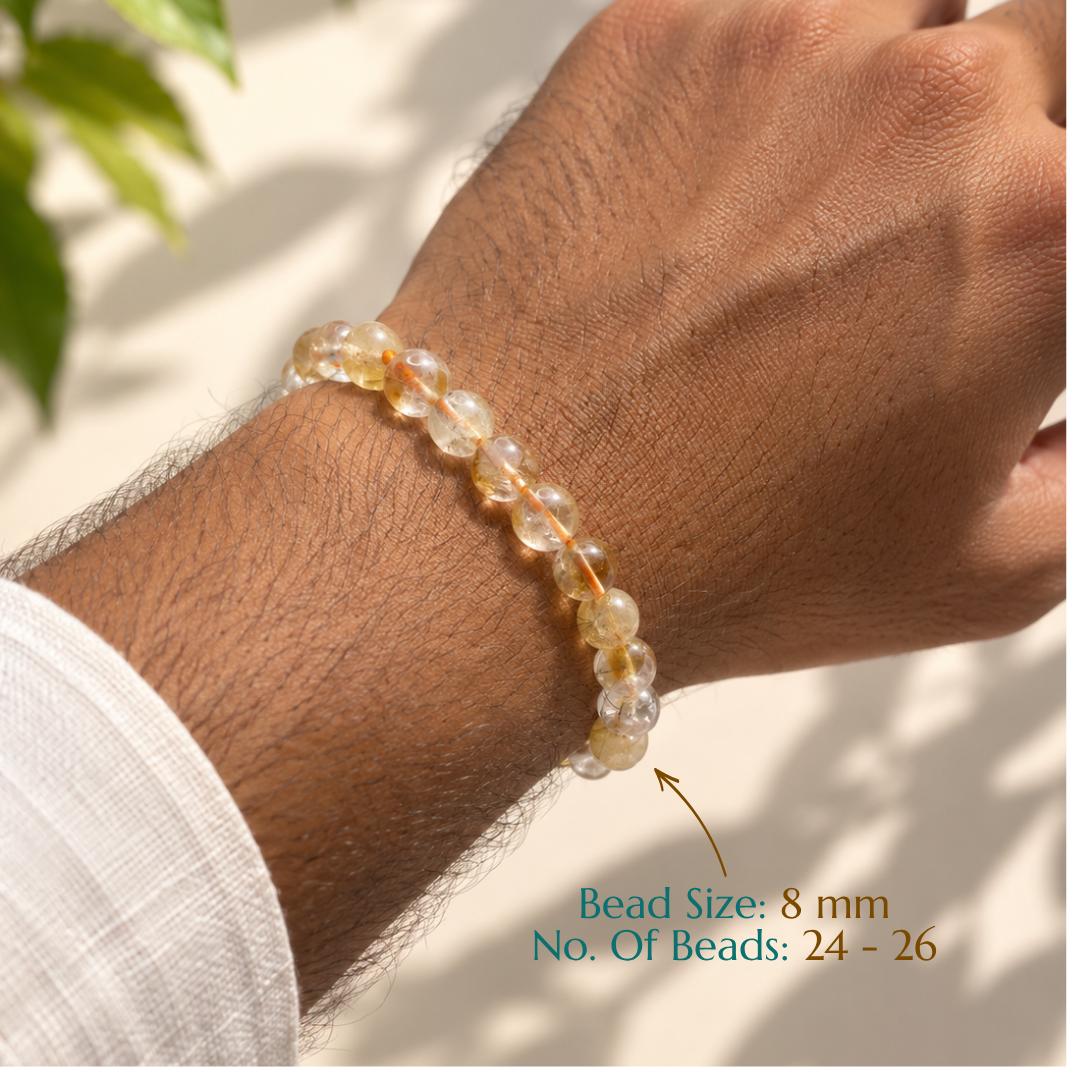 Natural Citrine Bracelet