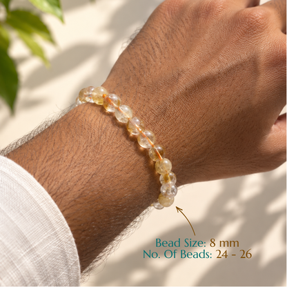 Natural Citrine Bracelet