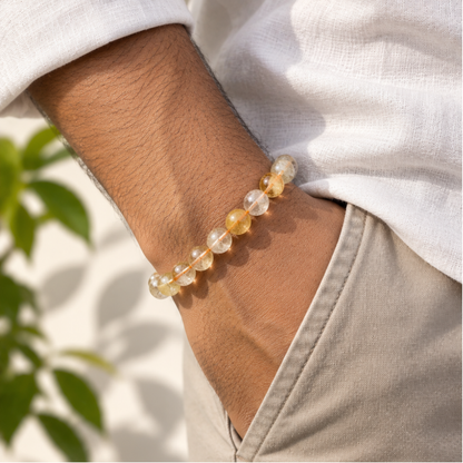 Natural Citrine Bracelet
