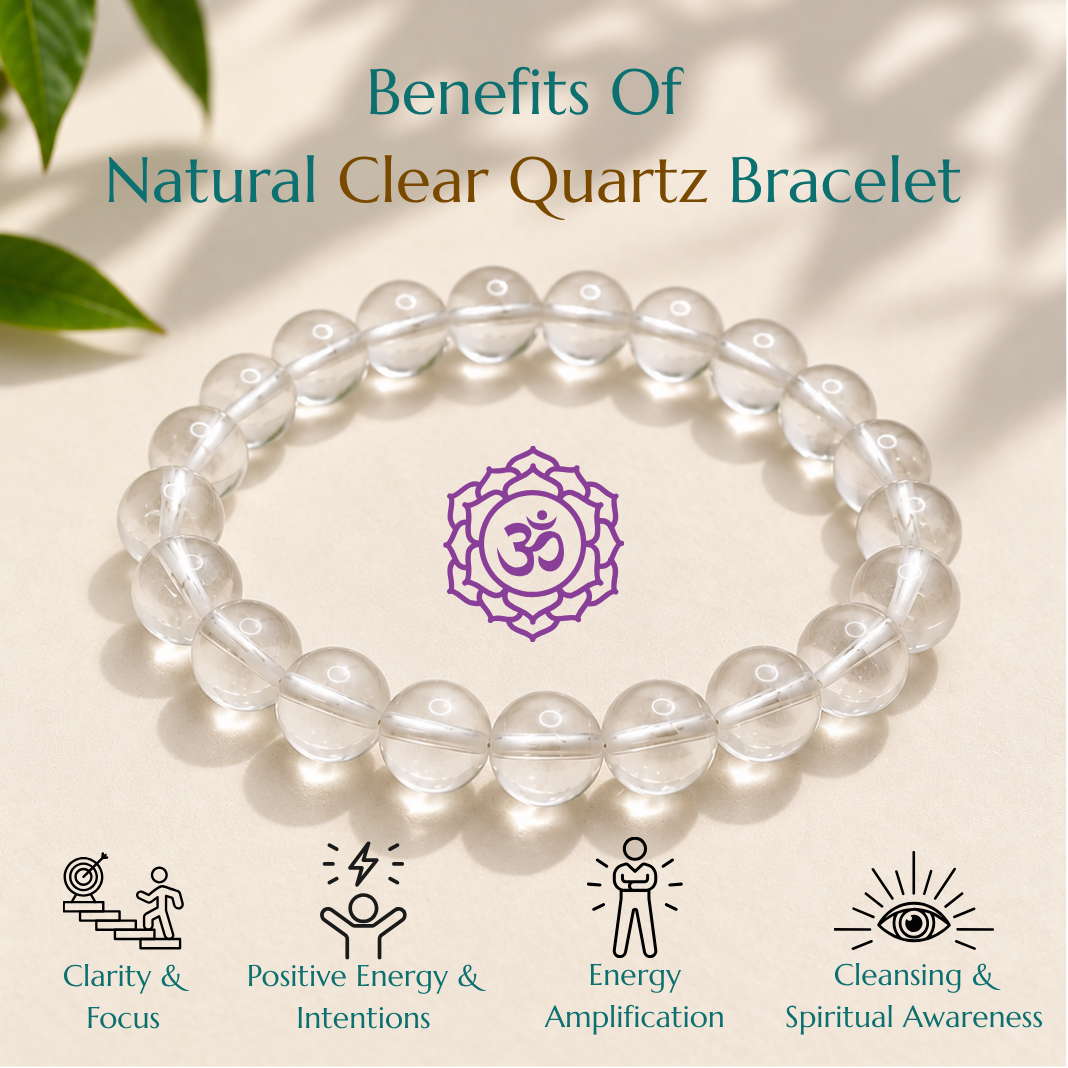 Natural Clear Quartz Bracelet