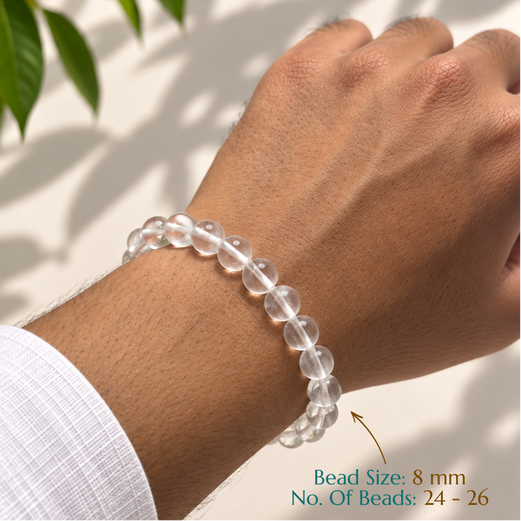 Natural Clear Quartz Bracelet