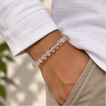 Natural Clear Quartz Bracelet