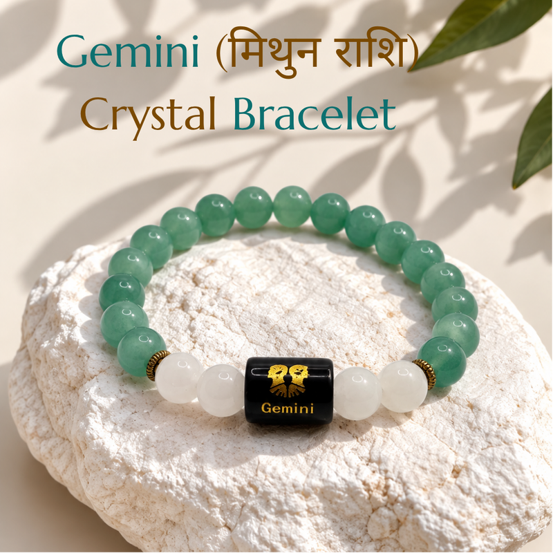 Gemini (मिथुन राशि) Crystal Bracelet