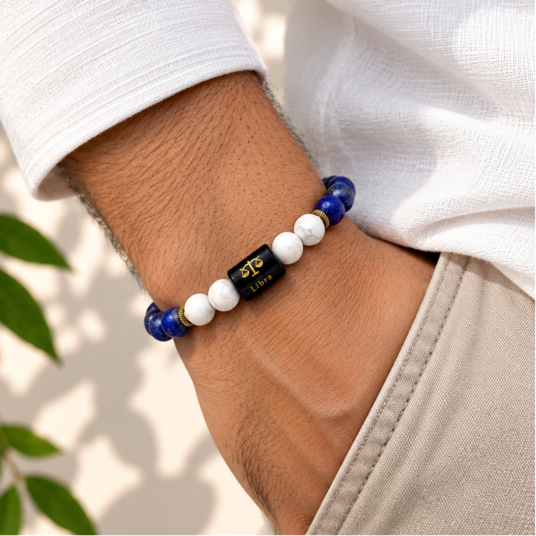 Libra (तुला राशि) Zodiac Bracelet