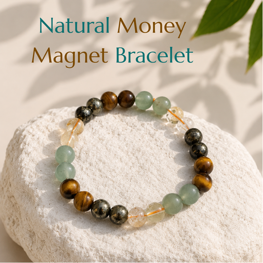Natural Money Magnet Bracelet
