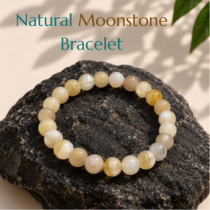Natural Moonstone Bracelet
