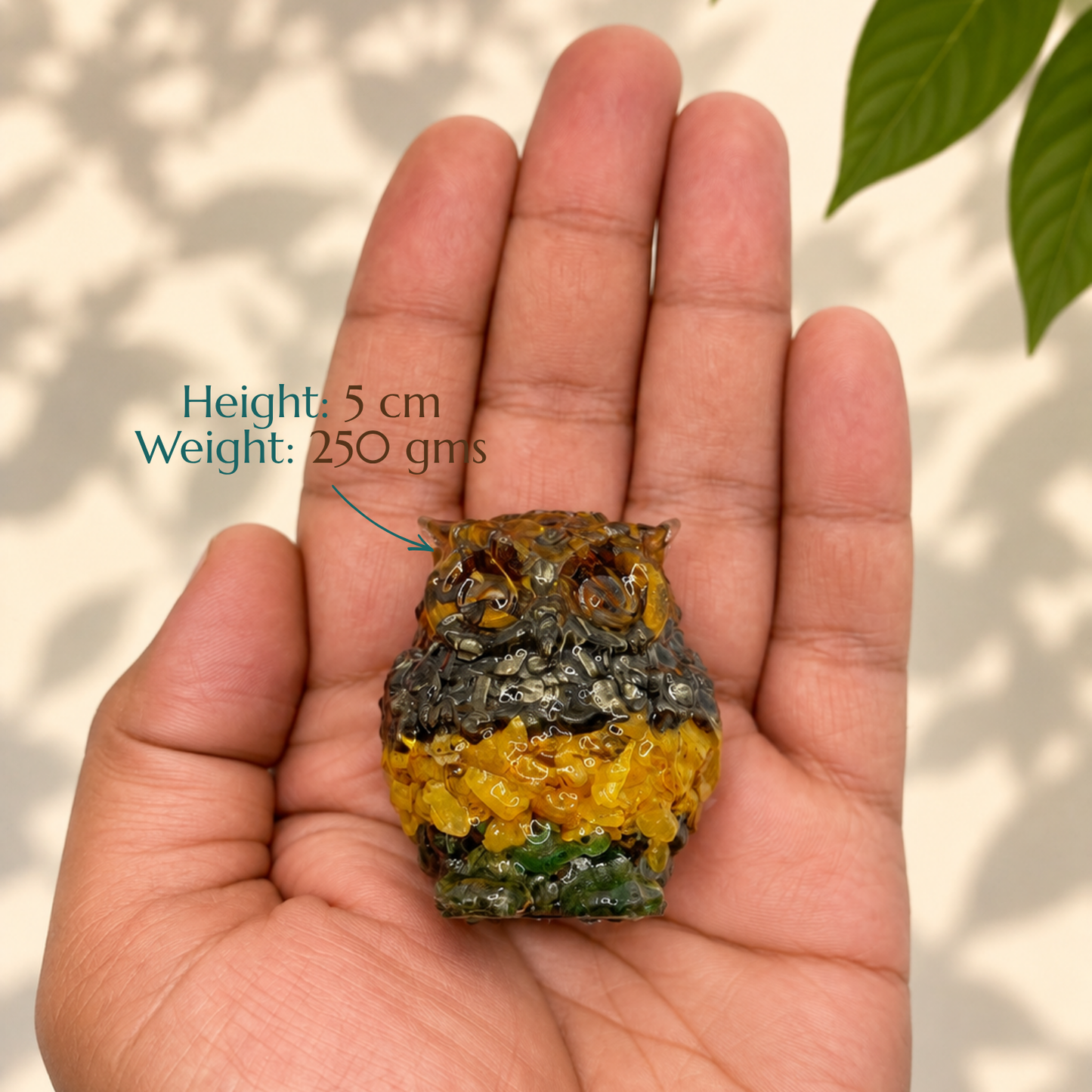 Natural Money Magnet Owl | Symbol of Prosperity, Wisdom & Success