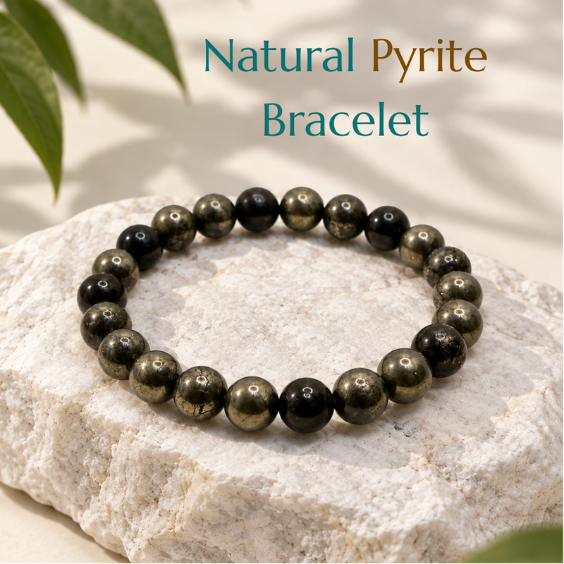 Natural Pyrite Bracelet