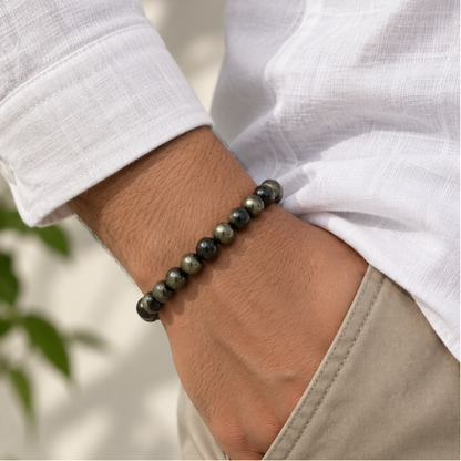 Natural Pyrite Bracelet