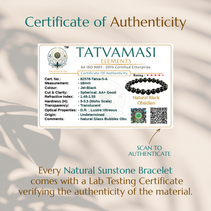 Natural Sunstone Bracelet