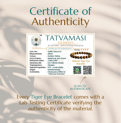 Natural Tiger Eye Bracelet
